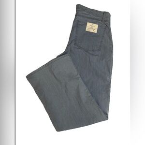 FIDELITY Denim Katie High Classic Flare Jeans Summer Stripe SZ 32